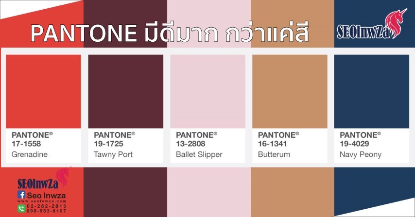 PANTONE มีดีมากกว่าแค่สี